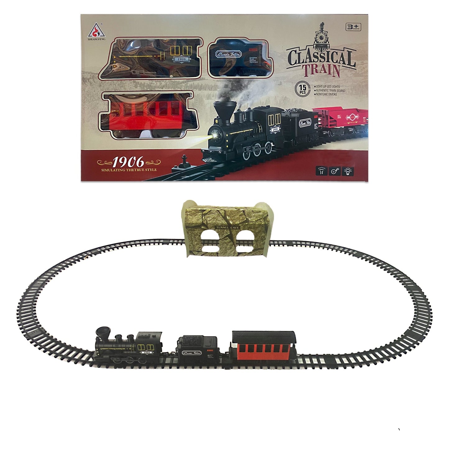 Pista Tren Humo Grande