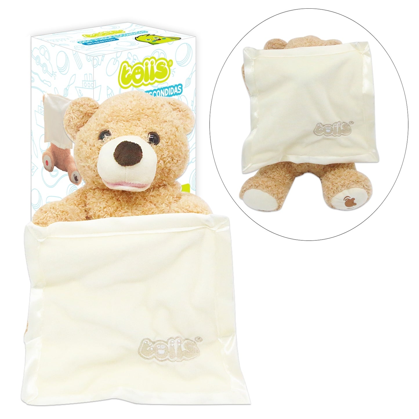 Peluche Oso Escondidas Toiis