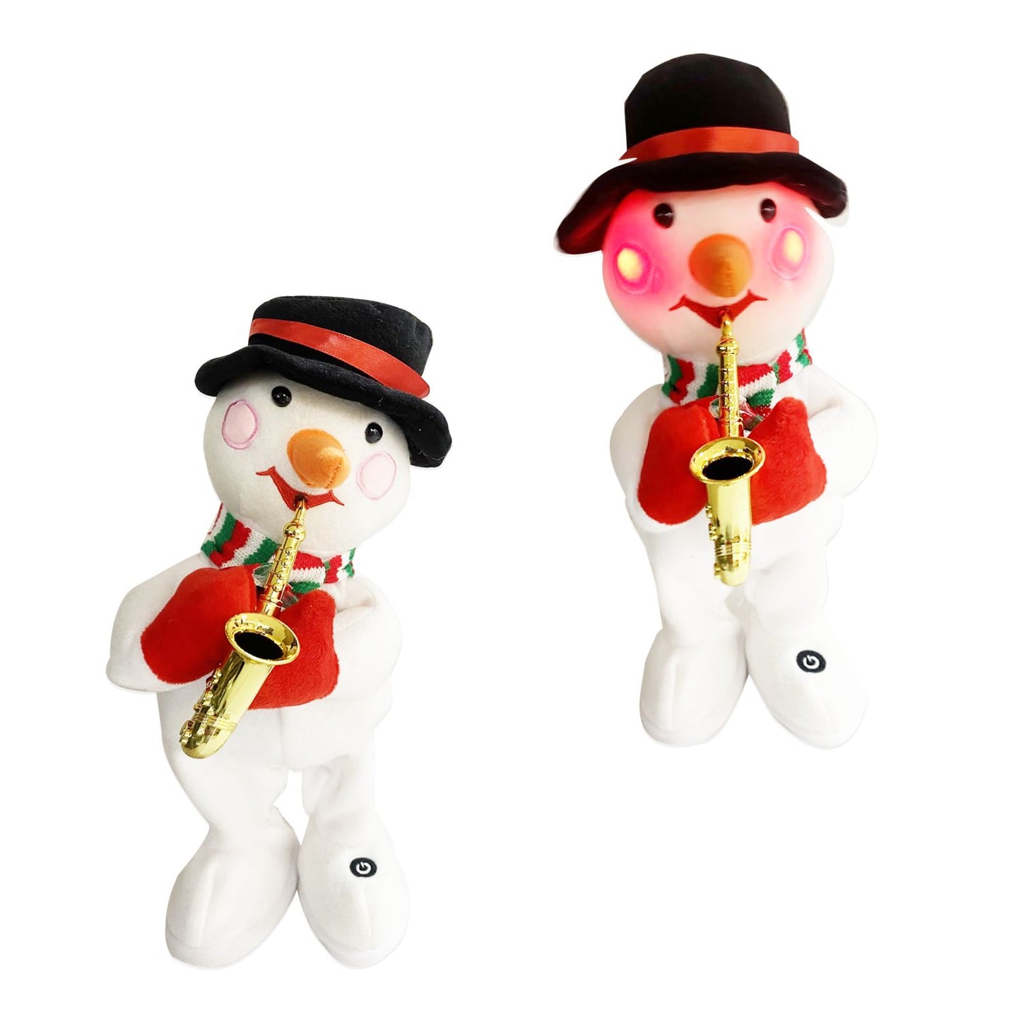 Muñeco Nieve Luz sonido