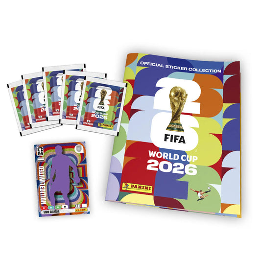 Álbum Panini + 5 Sobres Caramelos x 7.