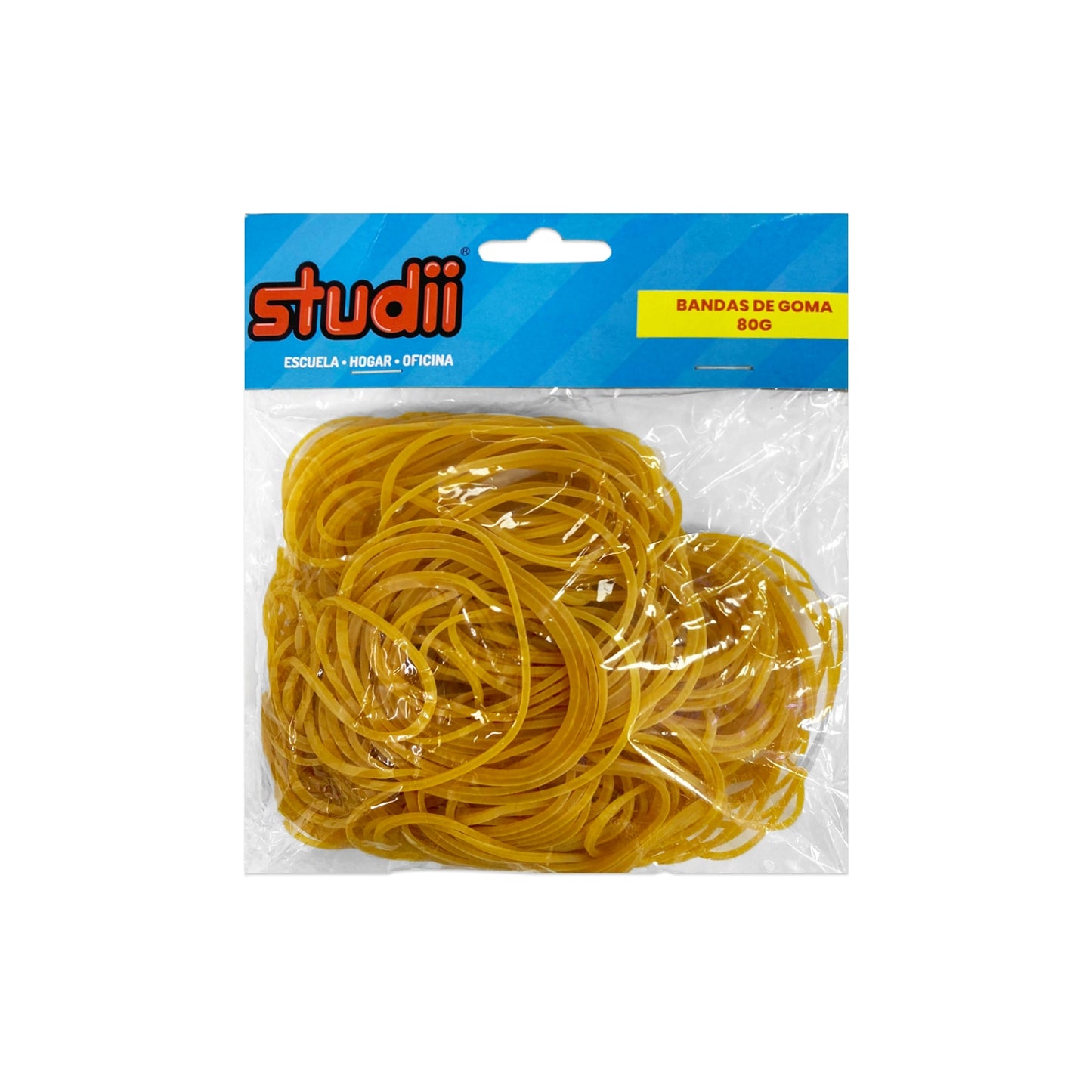 Caucho Banda Elastica Studii Amarillo 80Gr