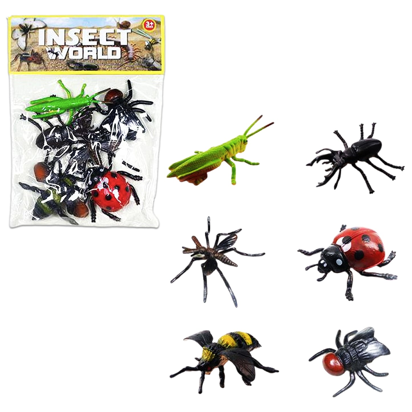 Animales Insecto x 6 Grande