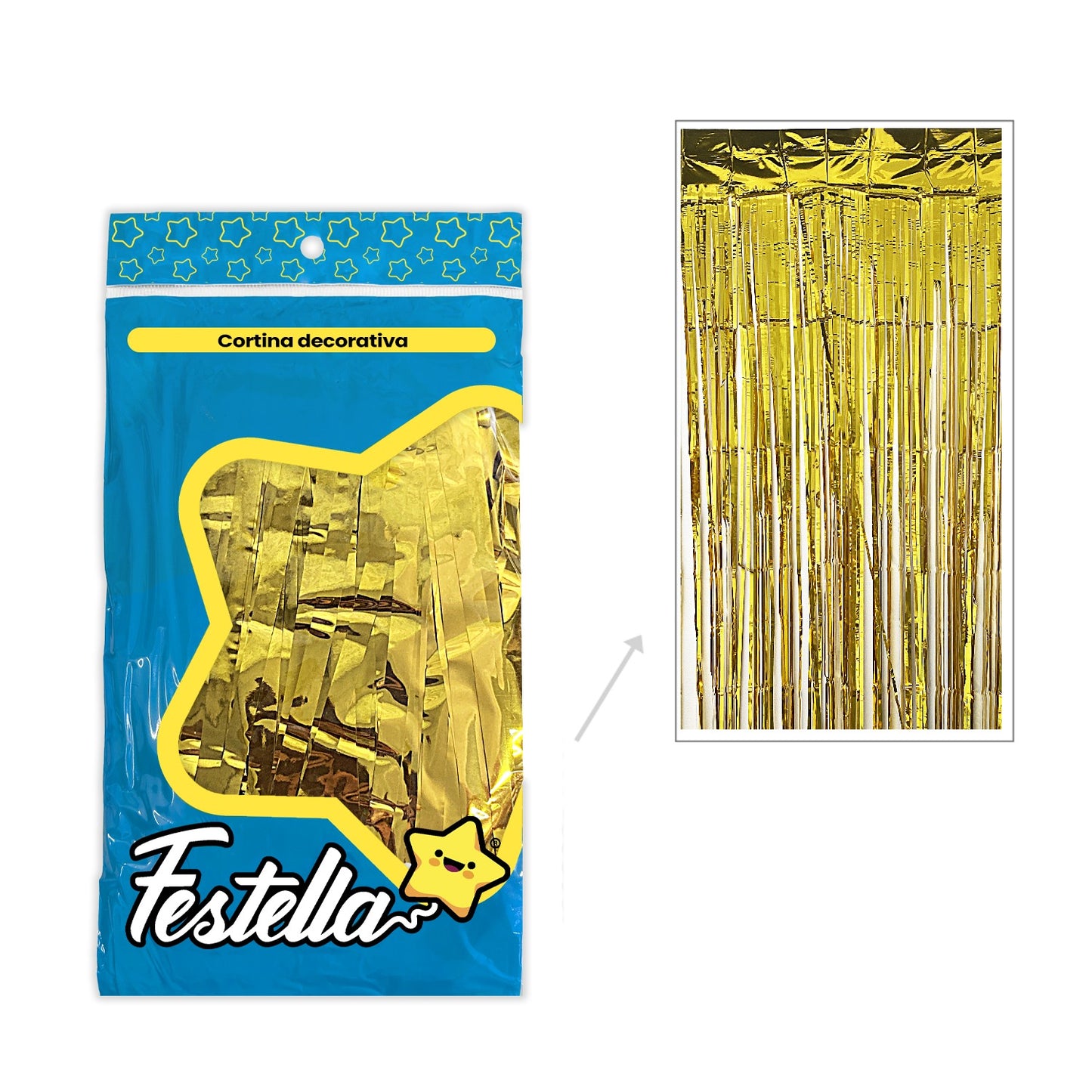 Cortina Fiesta Tiras