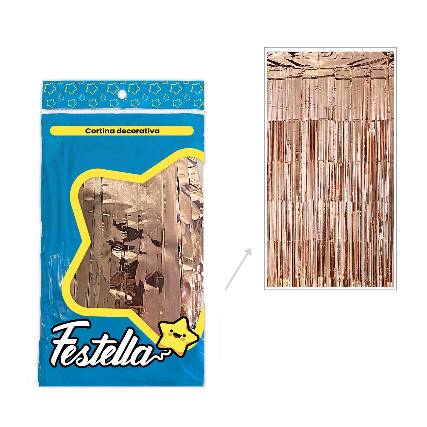 Cortina Fiesta Tiras