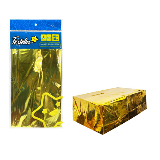 Mantel Fiesta Metalizado