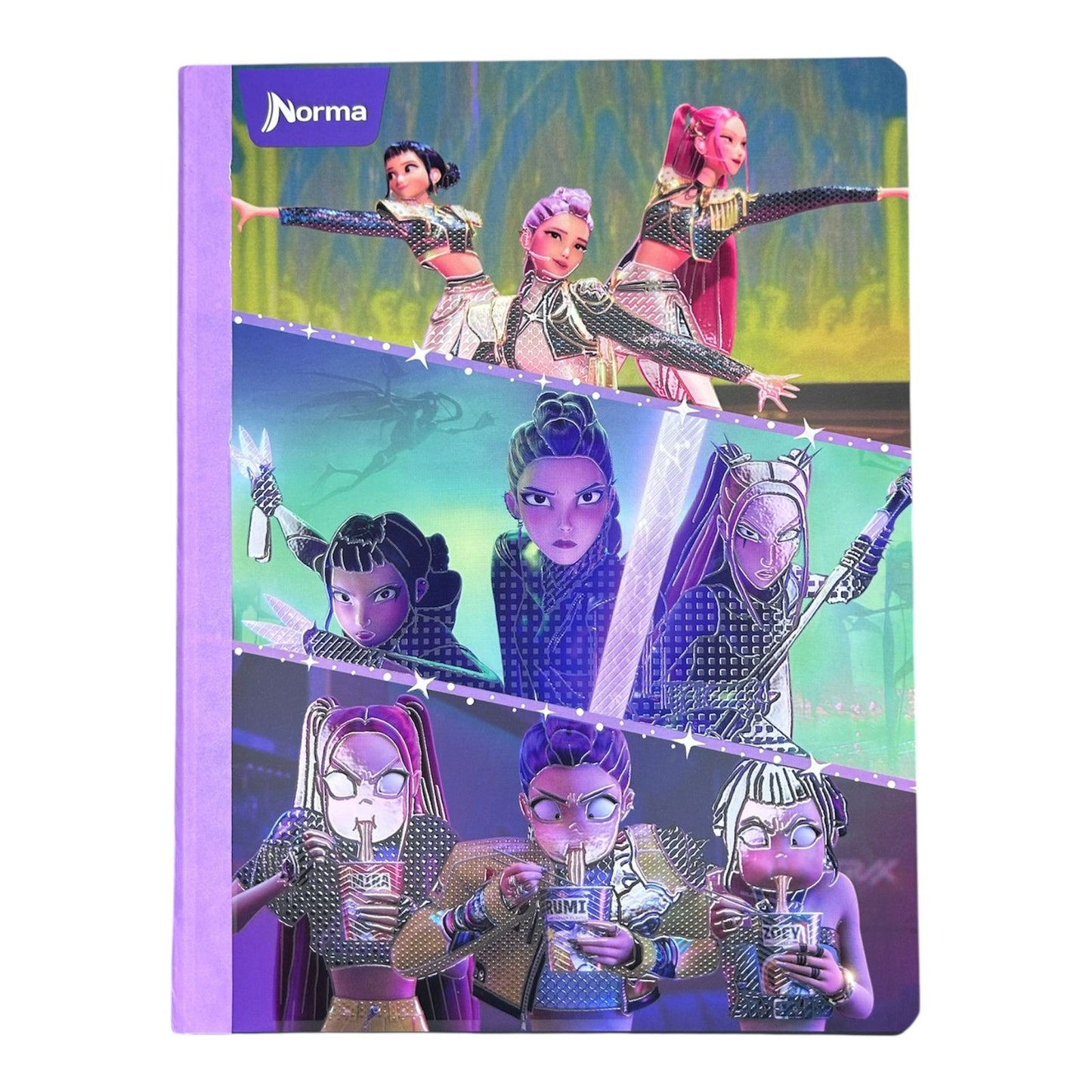 Cuaderno Cosido Norma Guerreras Kpop 100h