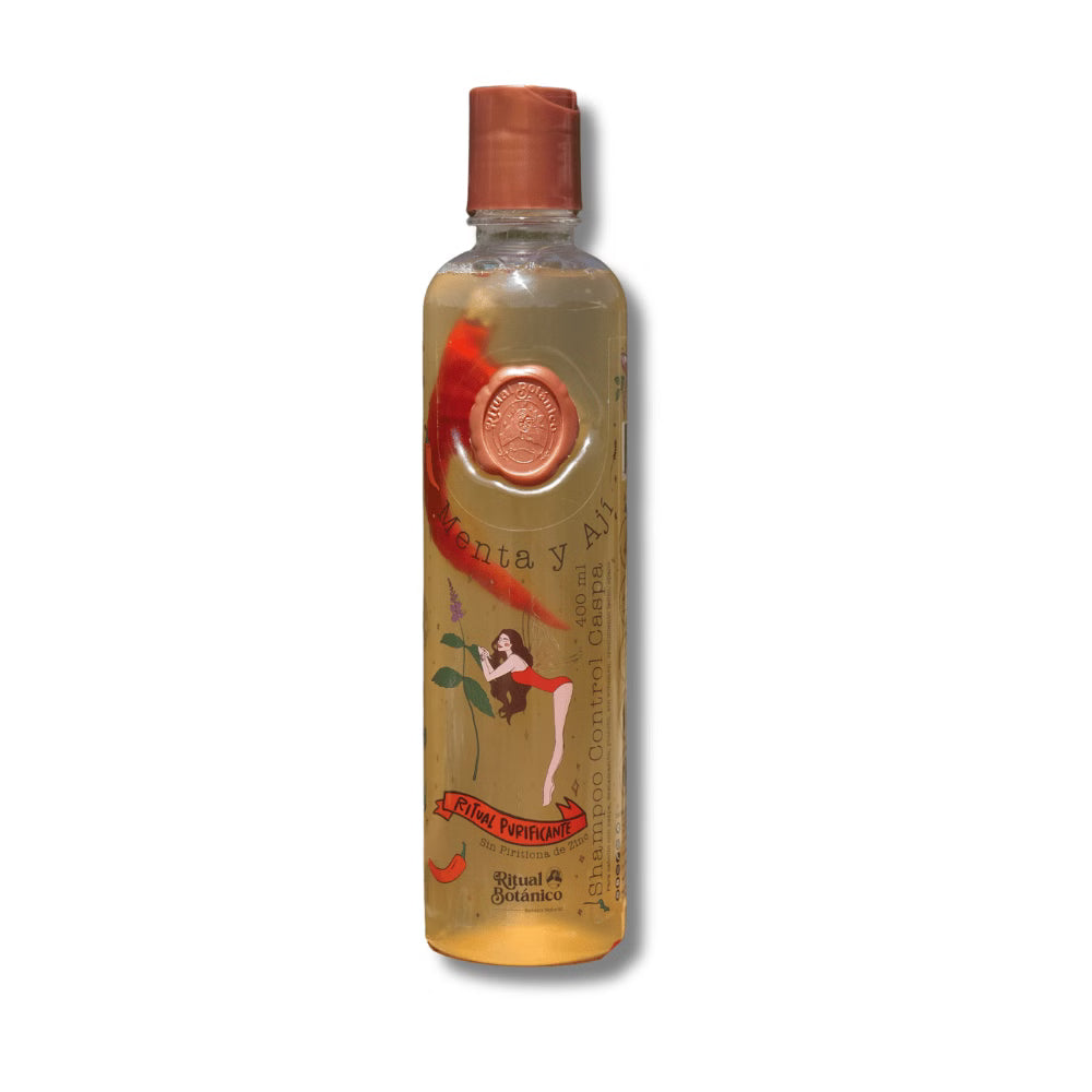 Shampoo Origen Botanico Menta y Aji 400ml