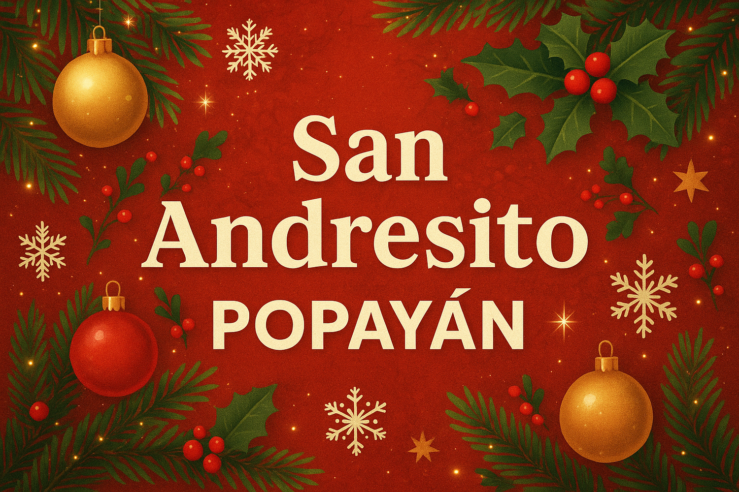 TEMPORADA NAVIDEÑA CON NUESTRO LOGO